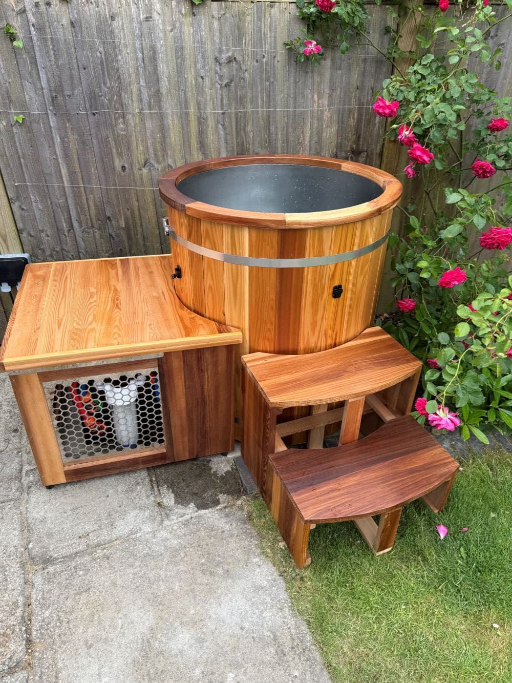 Odyssey ice bath in use