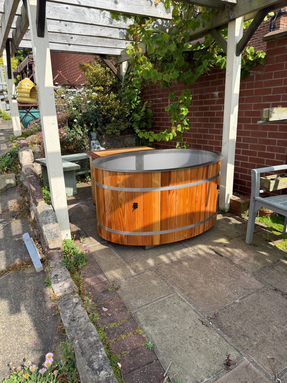 Odyssey ice bath in use