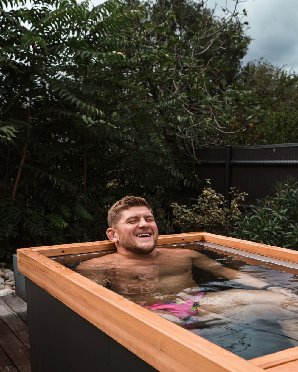 Odyssey ice bath in use