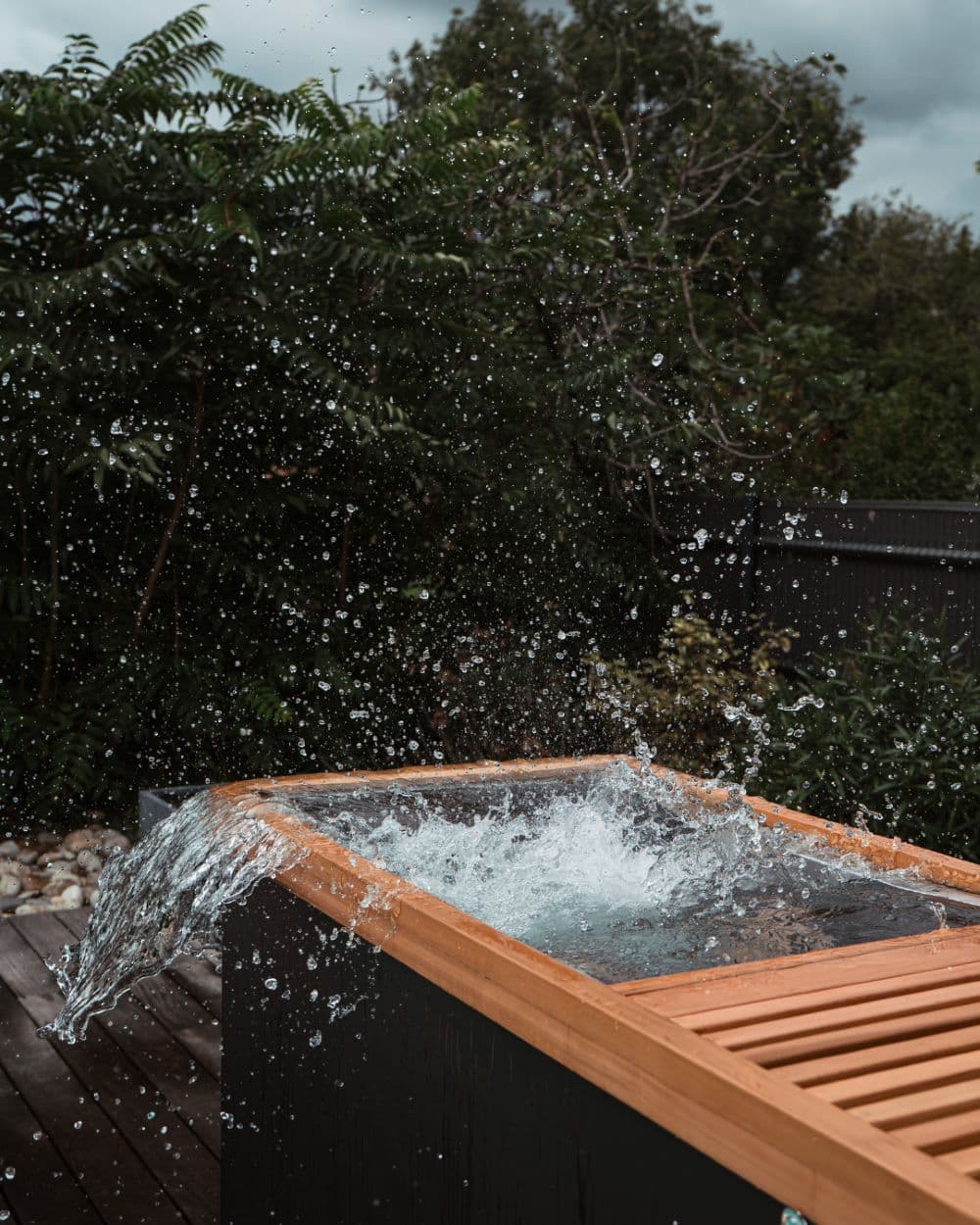 Odyssey ice bath in use